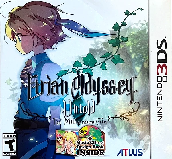 Etrian Odyssey: Untold - The Millennium Girl box art