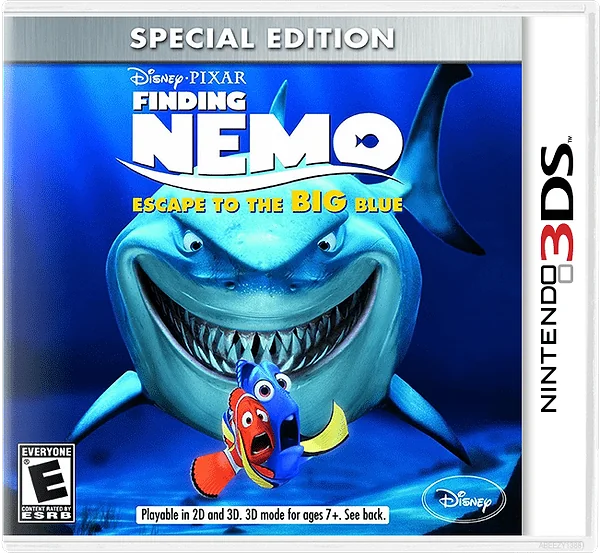 Finding Nemo: Escape to the Big Blue Box Art