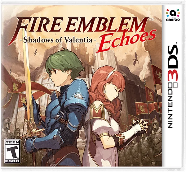 Fire Emblem Echoes: Shadows of Valentia box art