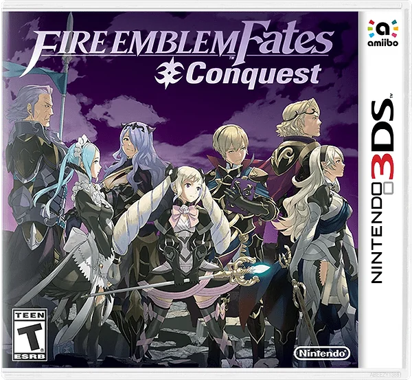 Fire Emblem Fates: Conquest box art