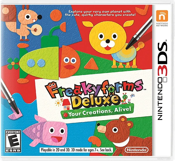 Freakyforms Deluxe: Your Creations Alive Box Art