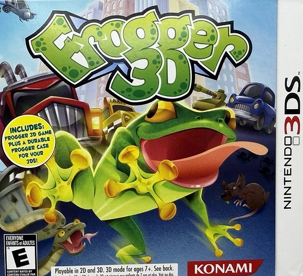 Frogger 3D Box Art