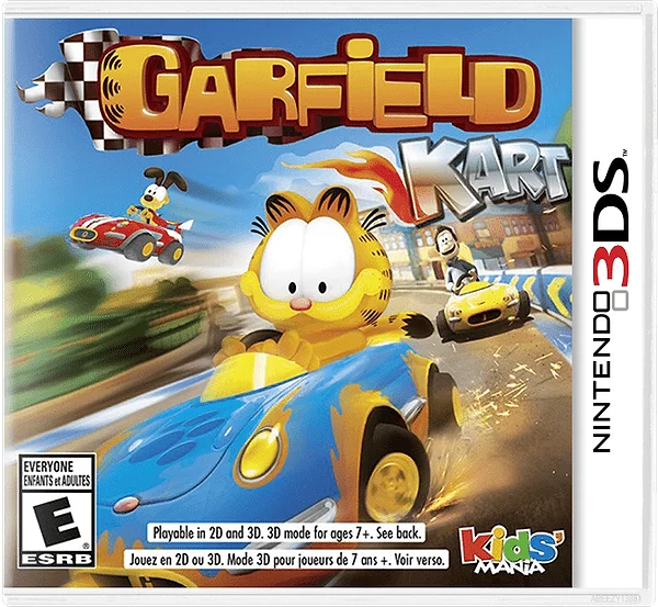 Garfield Kart Box Art