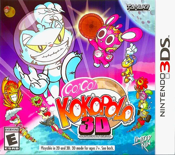 Go! Go! Kokopolo 3D: Space Recipe for Disaster Box Art