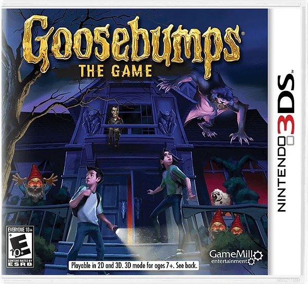 Goosebumps: The Game Box Art