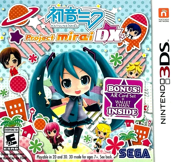 Hatsune Miku: Project Mirai DX Box Art