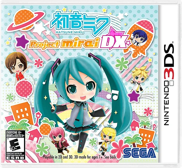 Hatsune Miku: Project Mirai DX box art