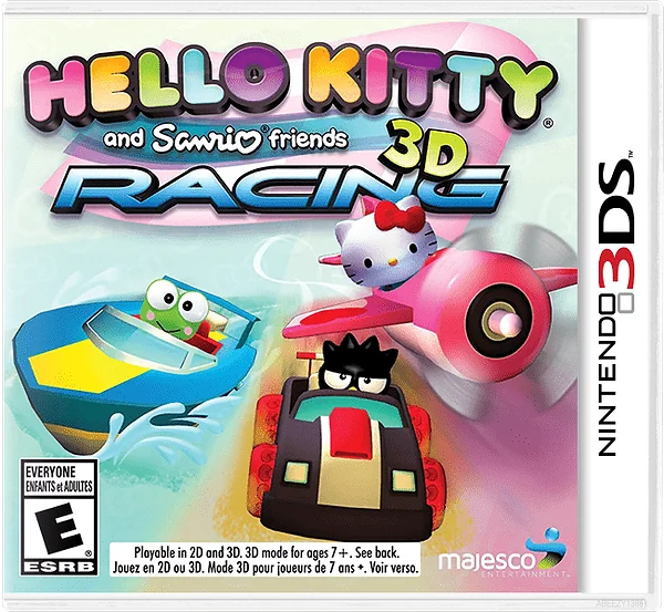 Hello Kitty and Sanrio Friends 3D Racing Box Art