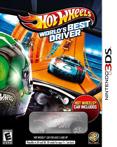 Hot Wheels: World's Best Driver Box Art
