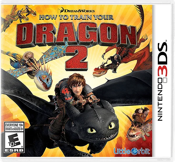 How to Train Your Dragon 2 Box Art