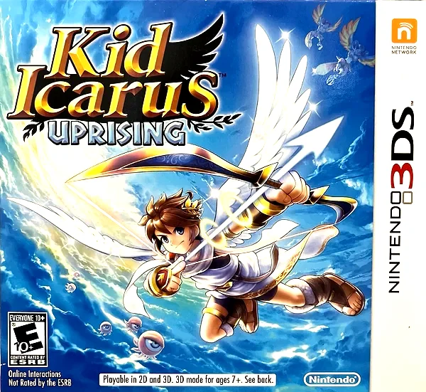 Kid Icarus: Uprising Box Art