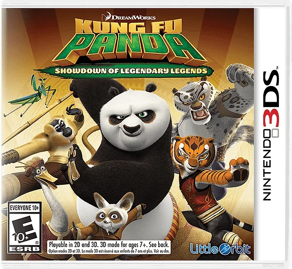 Kung Fu Panda: Showdown of Legendary Legends Box Art