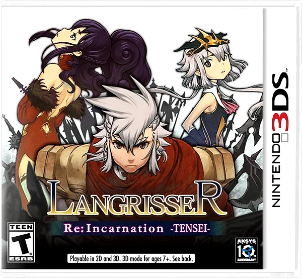 Langrisser Re:Incarnation - Tensei Box Art