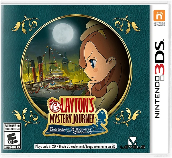 Layton's Mystery Journey: Katrielle and the Millionaires' Conspiracy Box Art