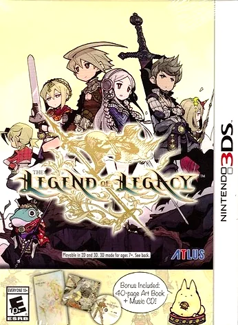 Legend of Legacy box art