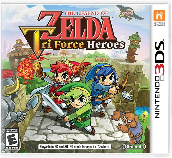 Legend of Zelda: Tri Force Heroes box art