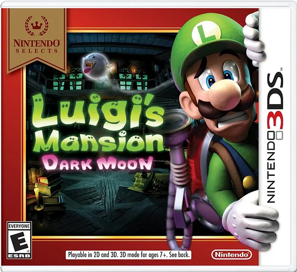 Luigi's Mansion: Dark Moon Box Art