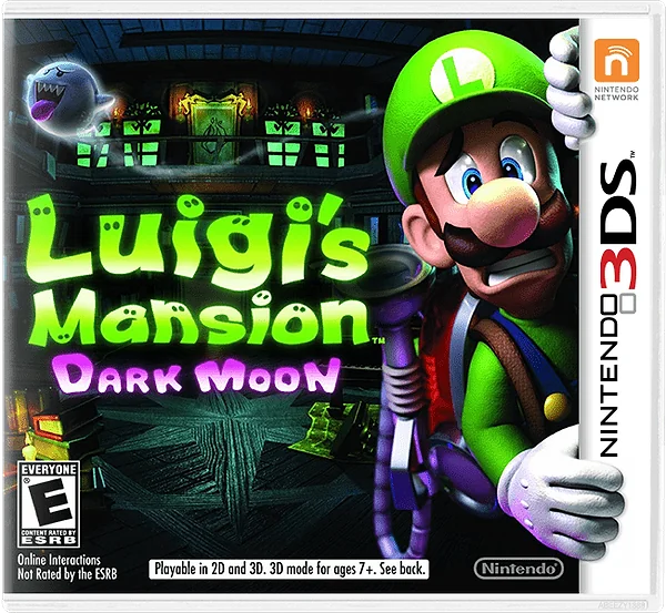 Luigi's Mansion: Dark Moon box art