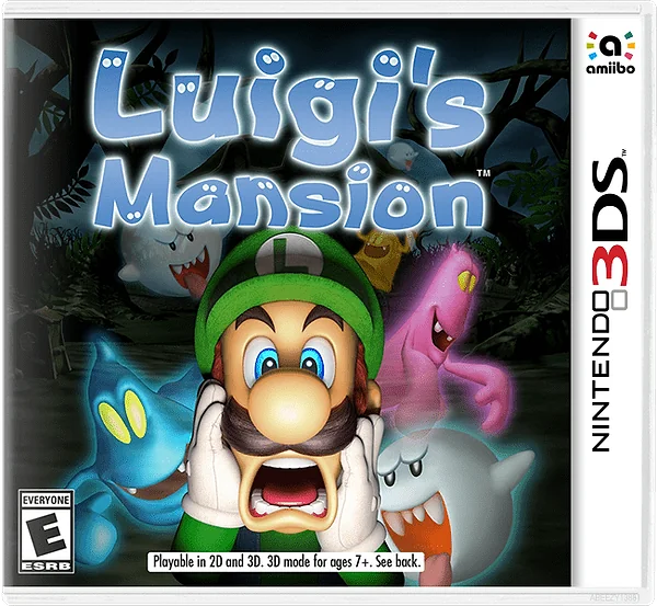 Luigi's Mansion box art