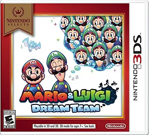 Mario & Luigi: Dream Team box art
