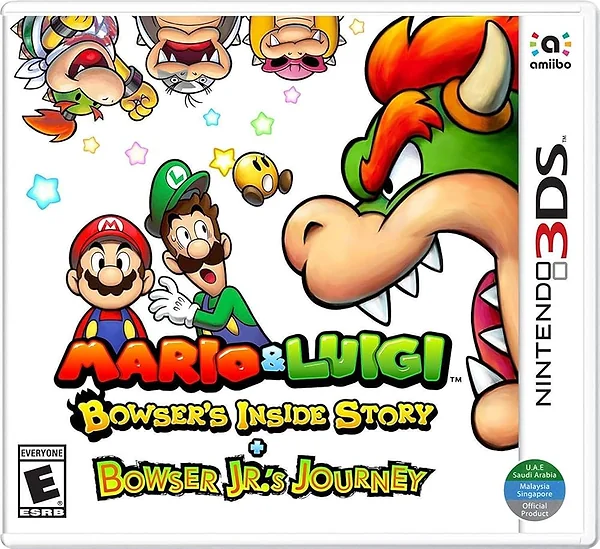 Mario & Luigi: Bowser's Inside Story - Bowser Jr.'s Journey box art