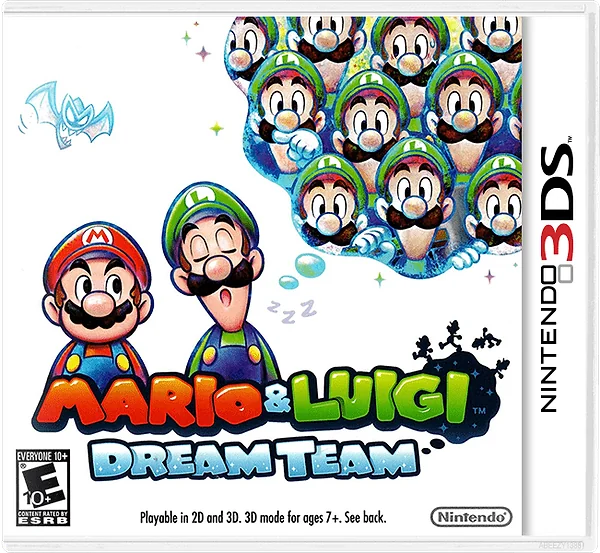 Mario & Luigi: Dream Team Box Art