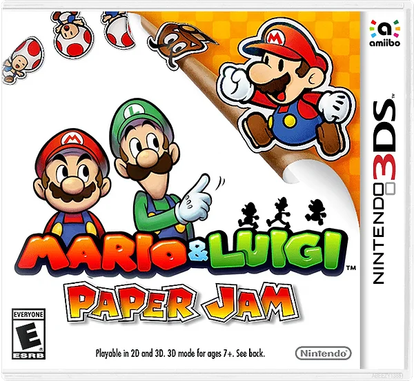Mario & Luigi: Paper Jam Box Art