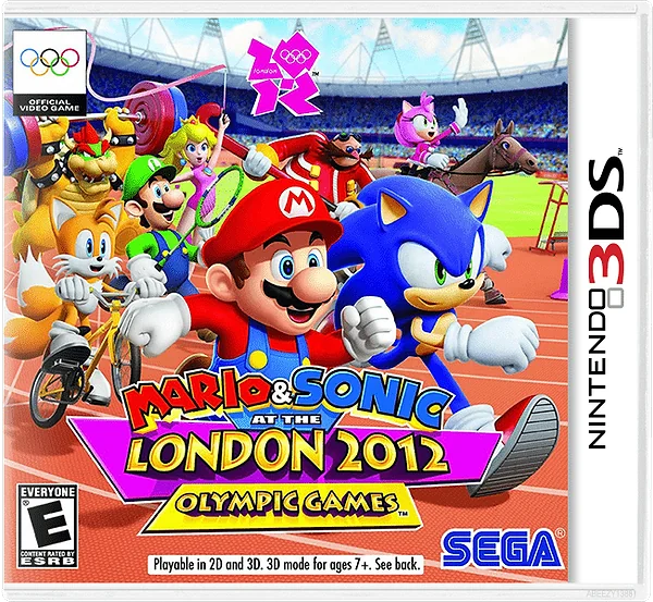 Mario & Sonic at the London 2012 Olympic Games box art