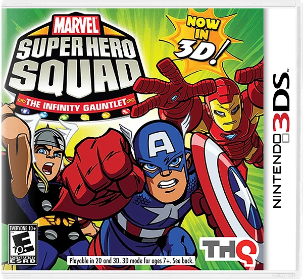 Marvel Super Hero Squad: The Infinity Gauntlet Box Art