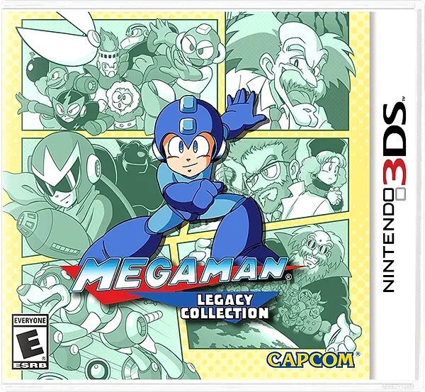 MegaMan Legacy Collection box art