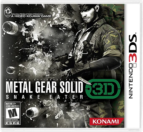 Metal Gear Solid 3D: Snake Eater box art