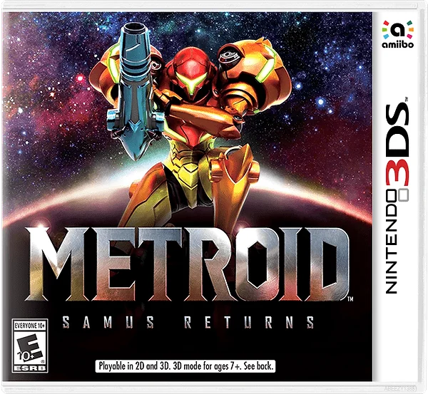 Metroid: Samus Returns Box Art