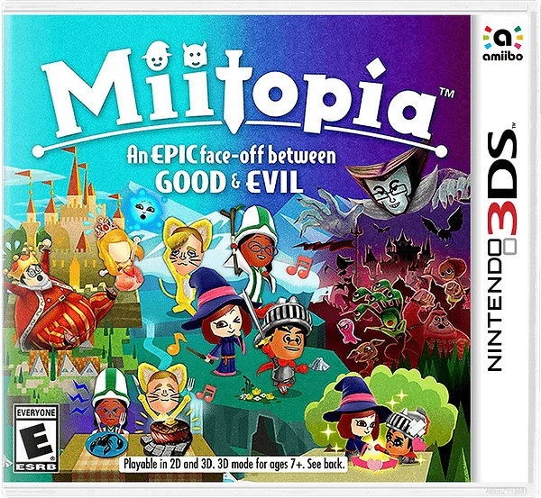 Miitopia Box Art