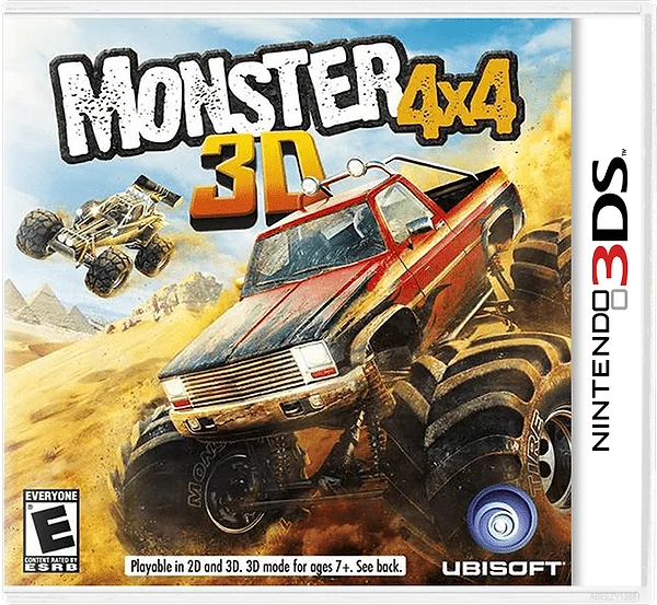 Monster 4x4 3D box art