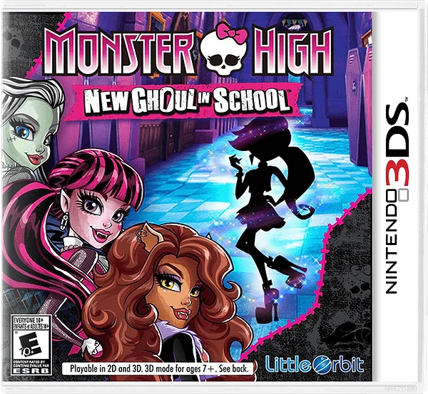 Monster High: New Ghoul in School box art