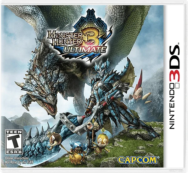 Monster Hunter 3 Ultimate Box Art