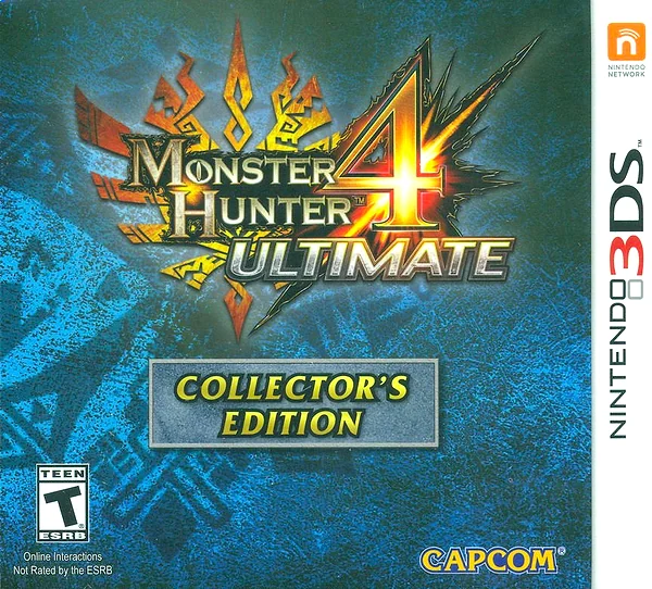 Monster Hunter 4 Ultimate Box Art