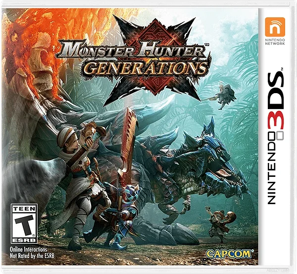 Monster Hunter Generations Box Art