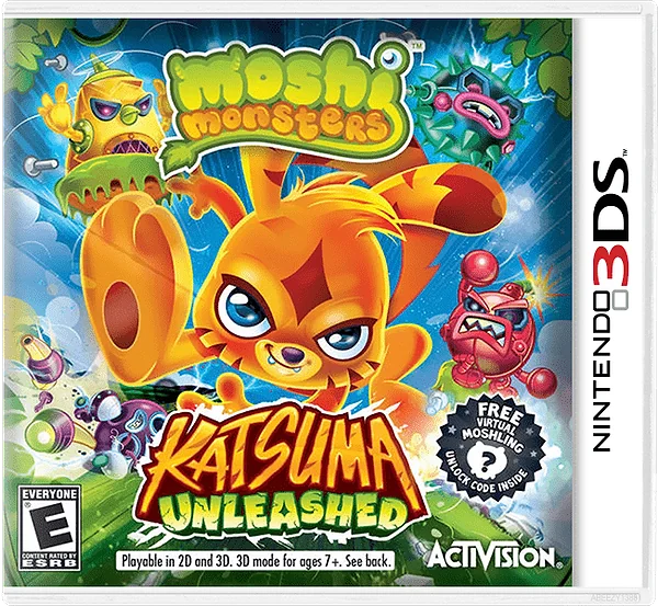 Moshi Monsters: Katsuma Unleashed box art