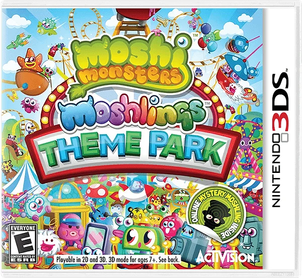 Moshi Monsters: Moshlings Theme Park Box Art