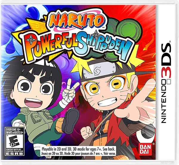 Naruto: Powerful Shippuden Box Art