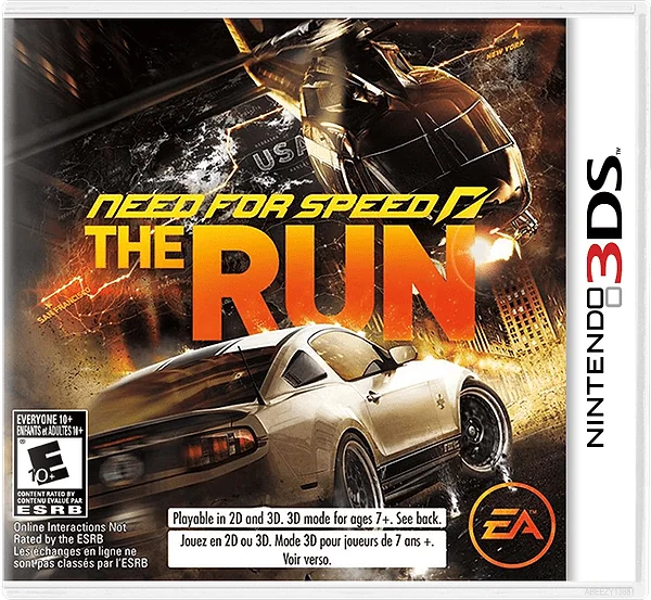 Need for Speed: The Run box art