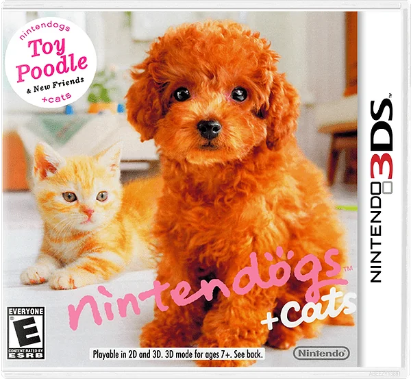 Nintendogs + Cats: Toy Poodle & New Friends Box Art