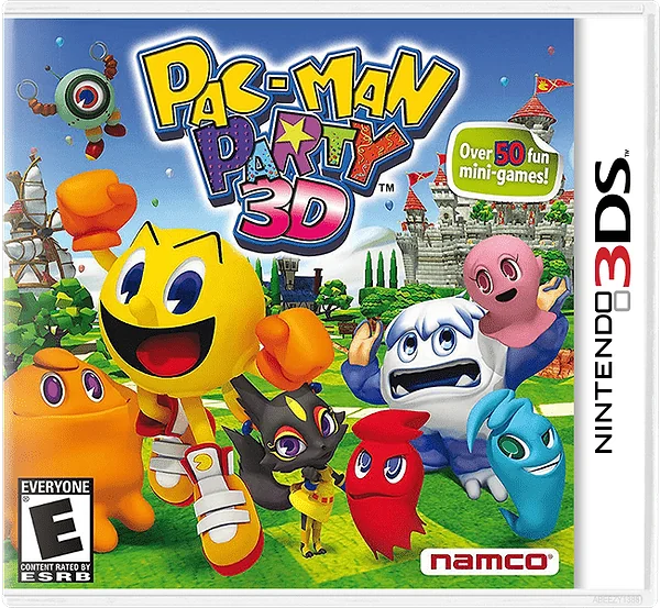 Pac-Man Party 3D box art