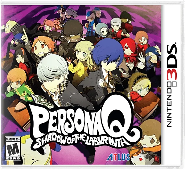 Persona Q: Shadow of the Labyrinth Box Art
