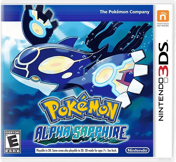Pokemon Alpha Sapphire Box Art