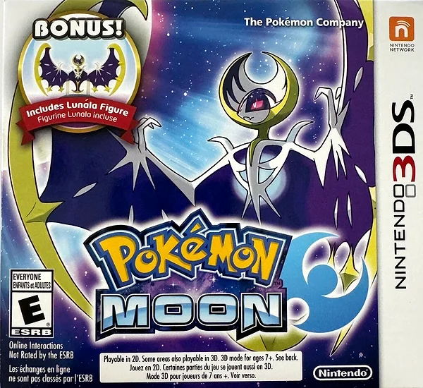 Pokemon Moon Box Art