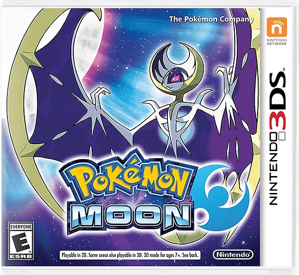 Pokemon Moon box art