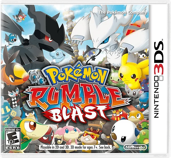 Pokemon Rumble Blast Box Art