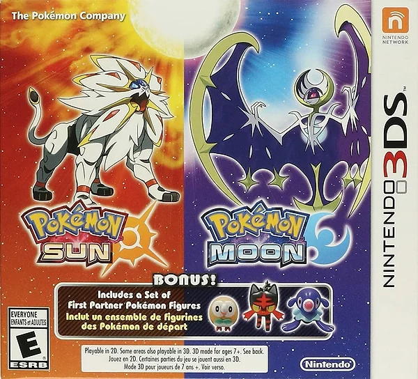 Pokemon Sun & Moon Box Art
